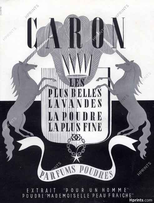 Caron (Cosmetics) 1942 Pour un Homme Unicorn
