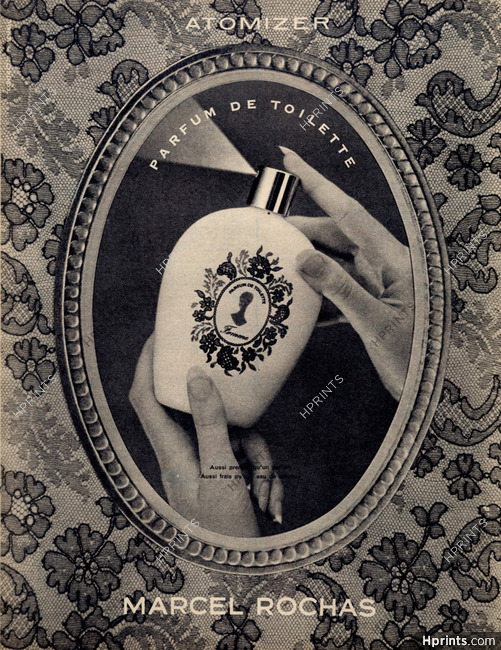 Marcel Rochas (Perfumes) 1958 Atomizer Femme