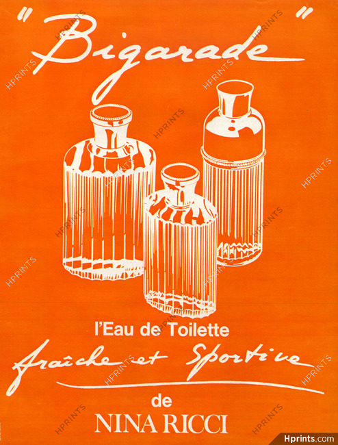 Nina Ricci (Perfumes) 1971 Bigarade (L)