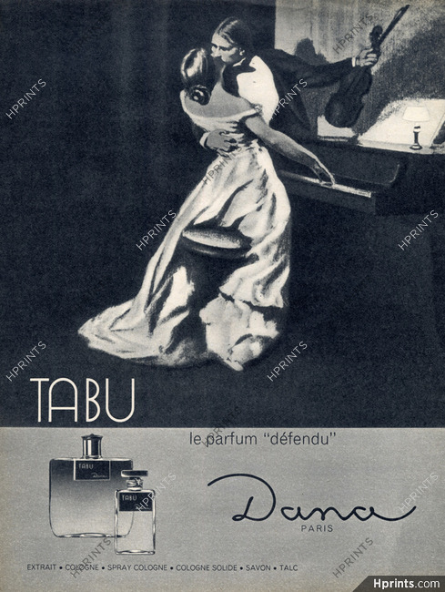 Dana (Perfumes) 1966 Tabu
