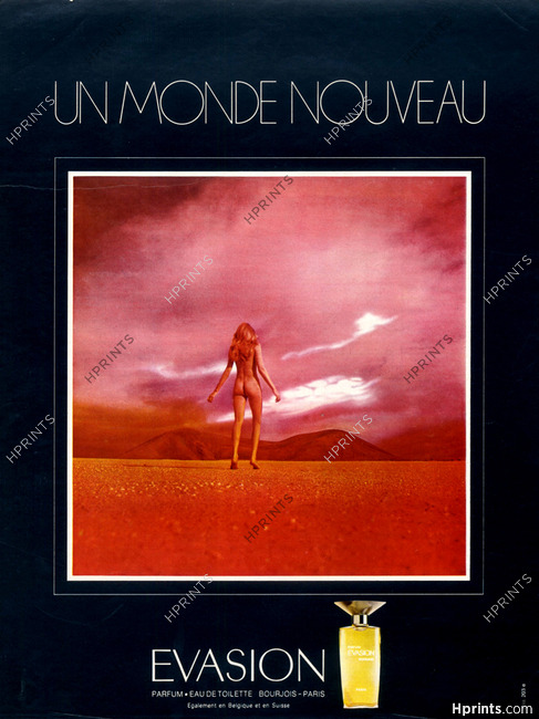 Bourjois (Perfumes) 1971 Evasion