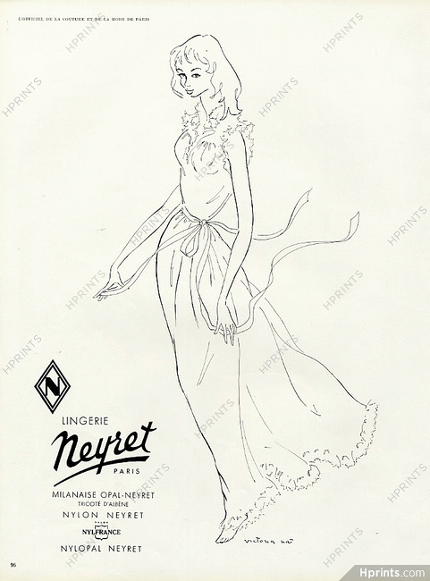 Neyret (Lingerie) 1955 Victoria Nat