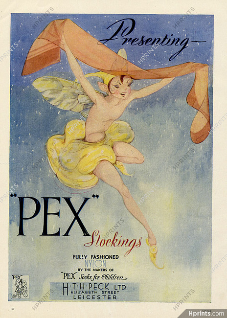 Pex Stockings 1950 Fairy