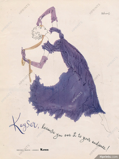 Kayser (Stockings) 1950 Dancer, Saul Bolasni
