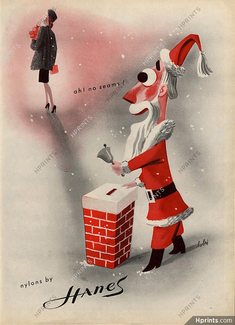 Hanes (Nylons) 1946 Bobri, Santa