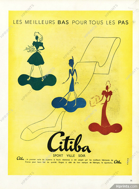 Citiba 1945 Stockings Hosiery