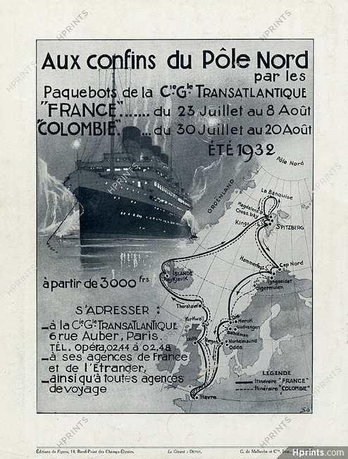 Compagnie Générale Transatlantique 1932