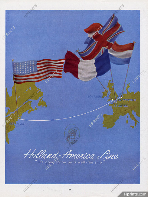 Holland-America Line 1952 Répessé