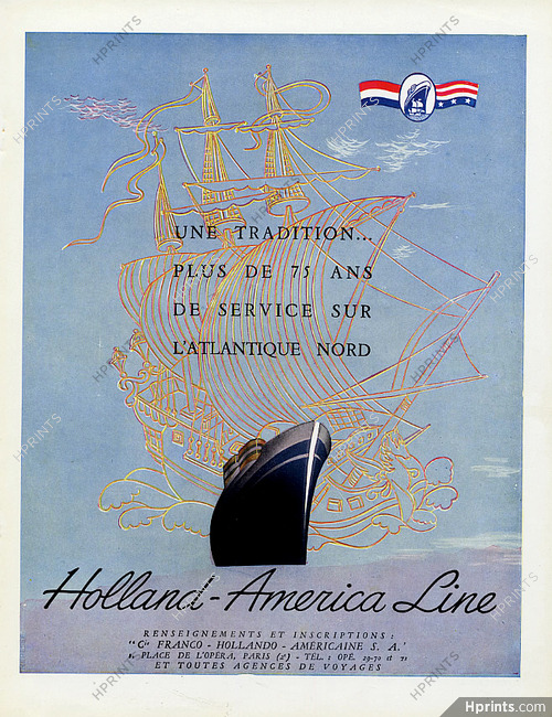 Holland-America Line 1949 Répessé