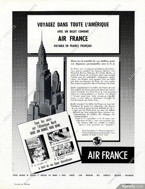 Air France 1948 New-York