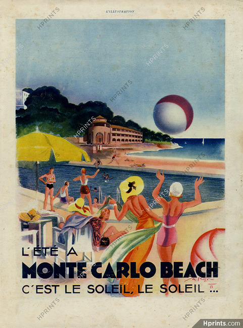 Monte Carlo Beach 1932 de Roja