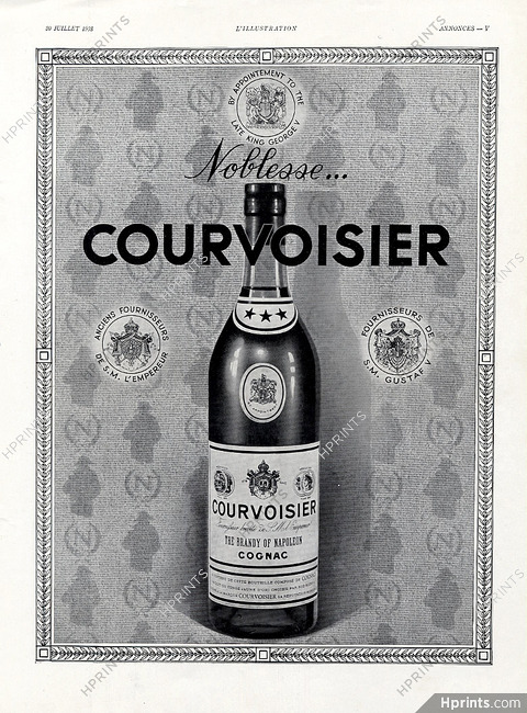 Courvoisier 1938 Napoleon