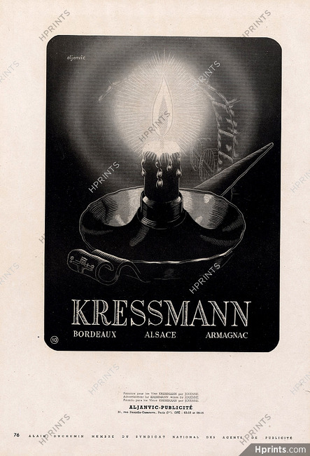 Kressmann (Armagnac) 1947 Jouenne