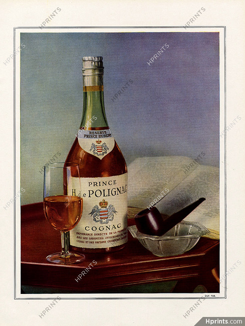 Prince H de Polignac (Cognac) 1953 Smoking pipe