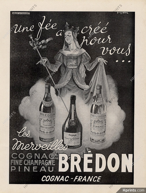 Pineau, Brédon (Cognac) 1944 Louis J. Asse