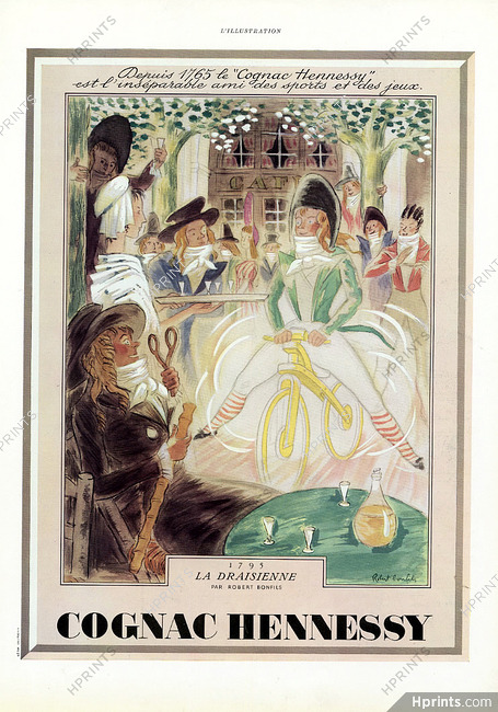 Hennessy 1939 ''La Draisienne'' Robert Bonfils, 19th Century Costumes
