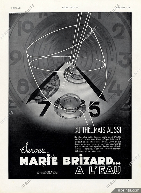Marie Brizard 1934 Georges Arandel