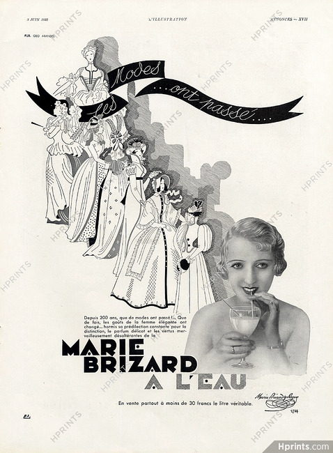 Marie Brizard 1933