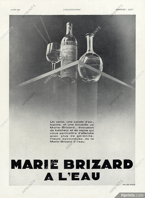 Marie Brizard 1931 Pub Geo Arandel
