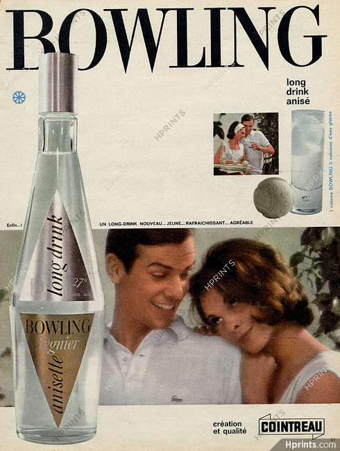 Cointreau 1965 Bowling long drink