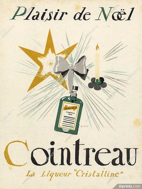 Cointreau 1939 Jean Adrien Mercier