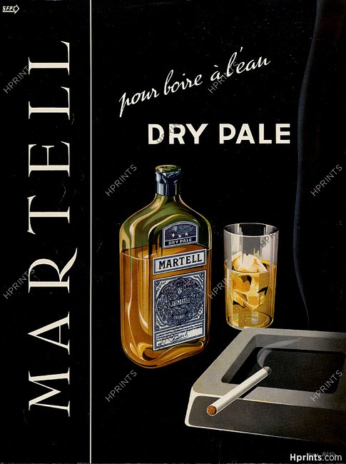 Martell (Cognac) 1955 Yves Bétin