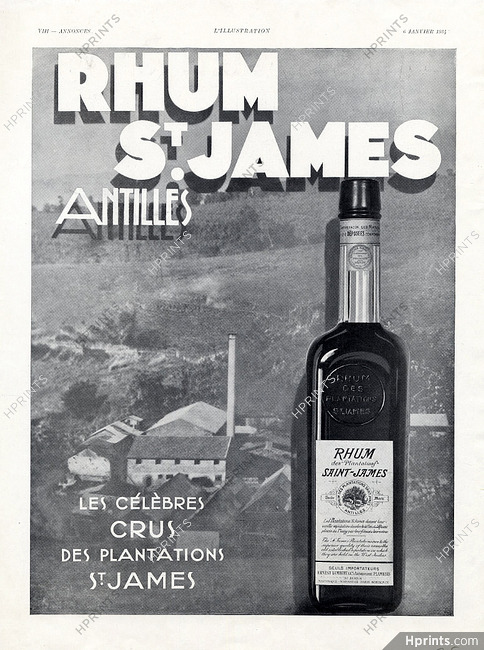 Rhum Saint-James 1934 Antilles