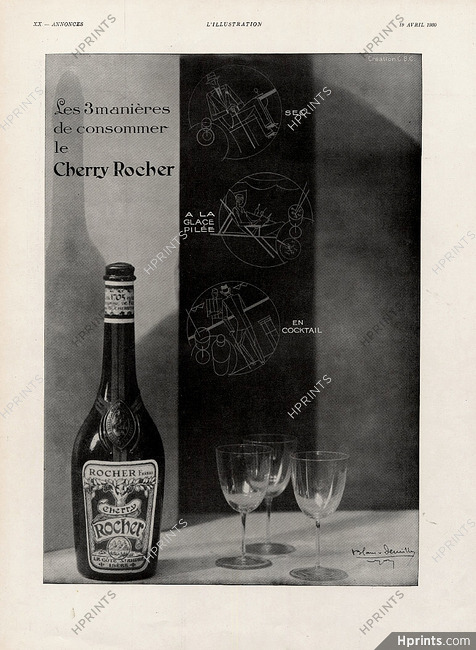 Cherry Rocher 1930 Photo Blanc Demilly Ora
