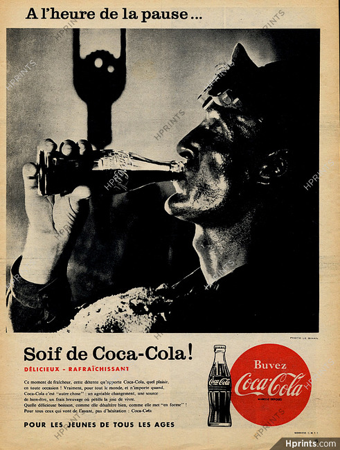 Coca-Cola 1962 Photo Le Bihan