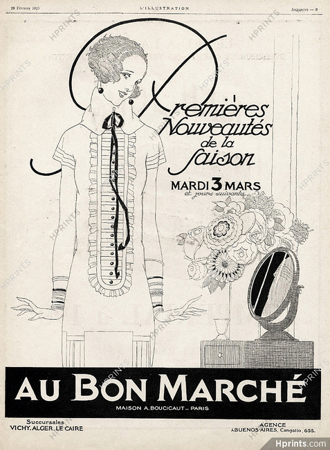 Au Bon Marché 1925 René Vincent