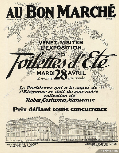 Au Bon Marché 1925