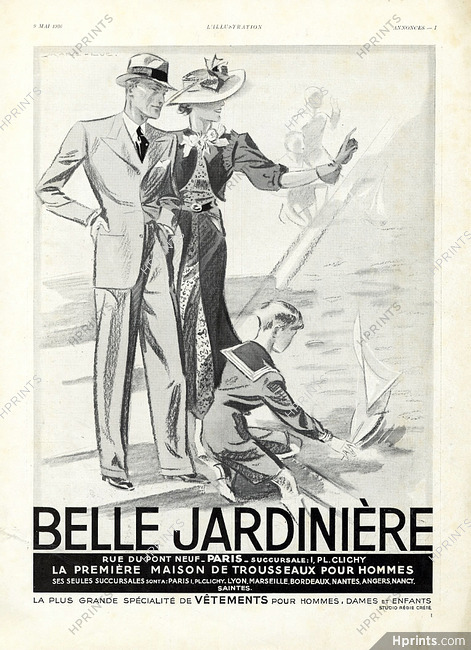 Belle Jardinière 1936 Marc Luc