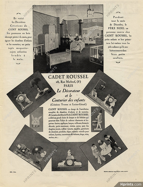 Cadet-Roussel 1926 Toys, Doll