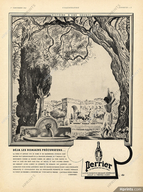 Perrier 1941 Nîmes, Antiquity, Rojan (L)