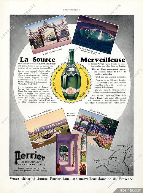Perrier 1933 La Source Merveilleuse - Domaine de Provence