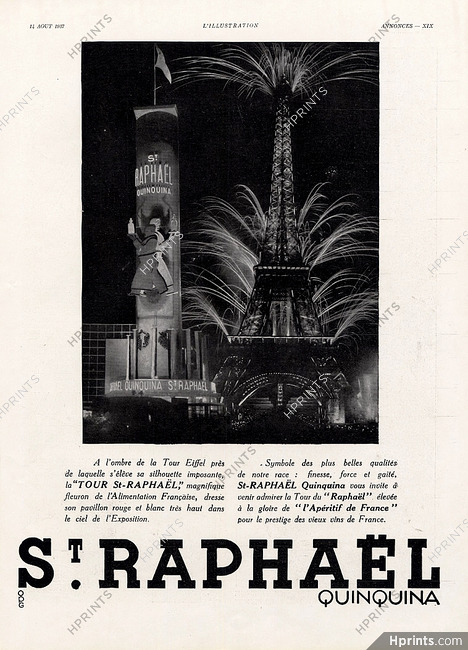 Tour Saint-Raphaël 1937 Eiffel Tower, Fireworks