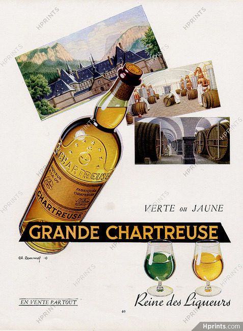 Grande Chartreuse 1955 Lemmel