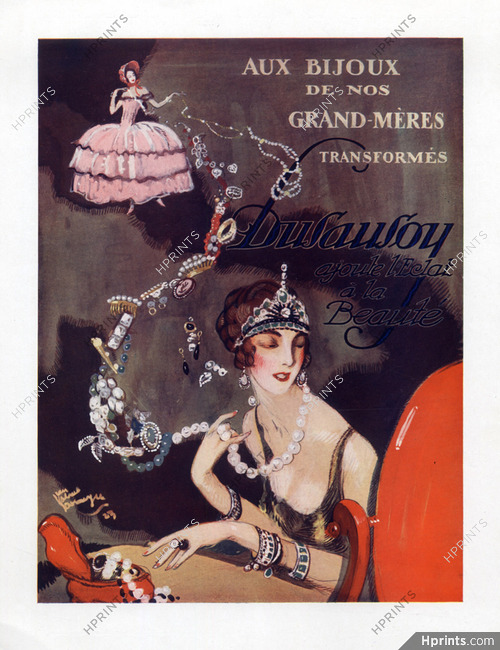 Dusausoy 1923 Bracelets, Necklaces, Earrings, Rings, Art Deco, pearls, Doll
