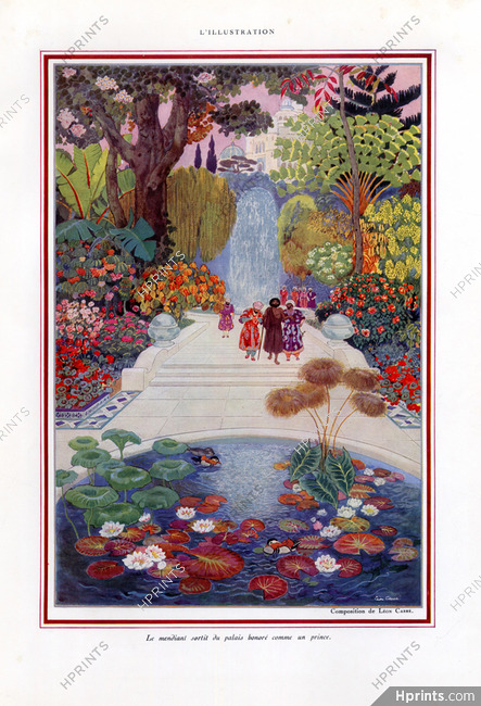 Léon Carré 1935 Persian Garden