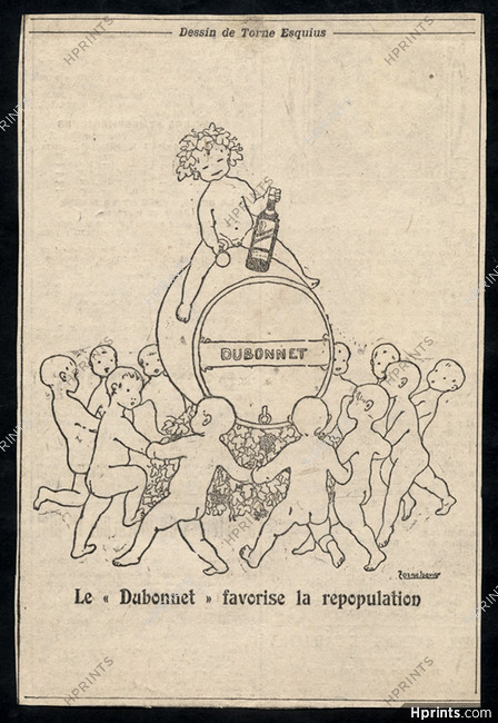 Dubonnet (Drinks) 1907 Torné-Esquius Children, Kids