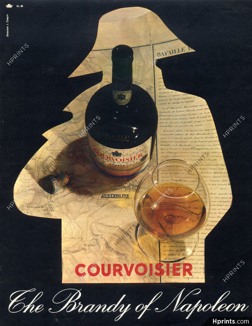 Courvoisier (Brandy) 1962 The Brandy of Napoleon