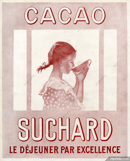 Suchard (Cacao) 1908 Girl