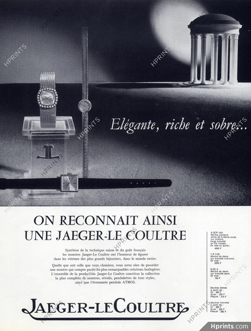 Jaeger-leCoultre (Watches) 1963 Joaillerie