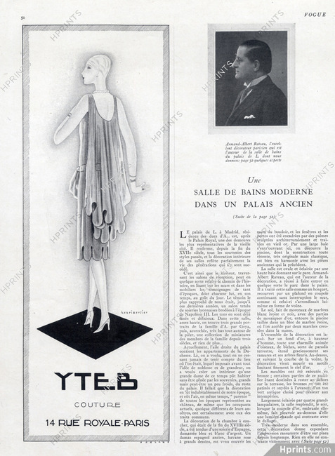 Yteb 1926 Evening Gown, Henri Mercier