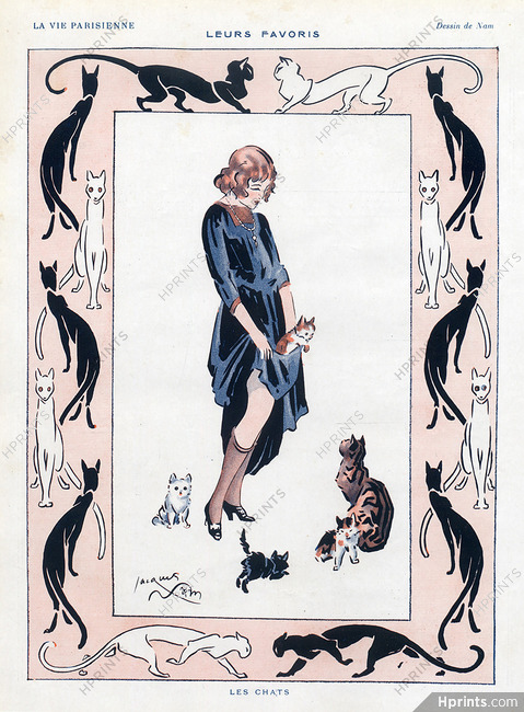 Jacques (Lehmann) Nam 1913 Cats