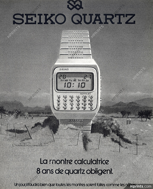 Seiko (Watches) 1978 Quartz, Denis Fremond
