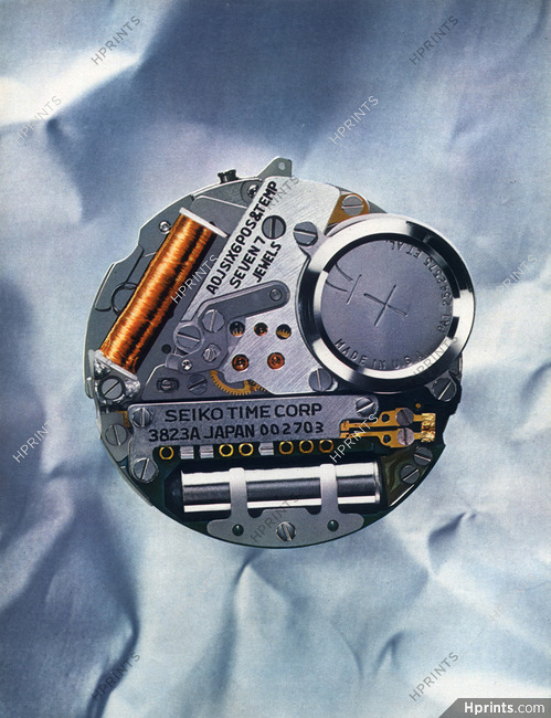 Seiko (Watches) 1973 — Publicité Ancienne