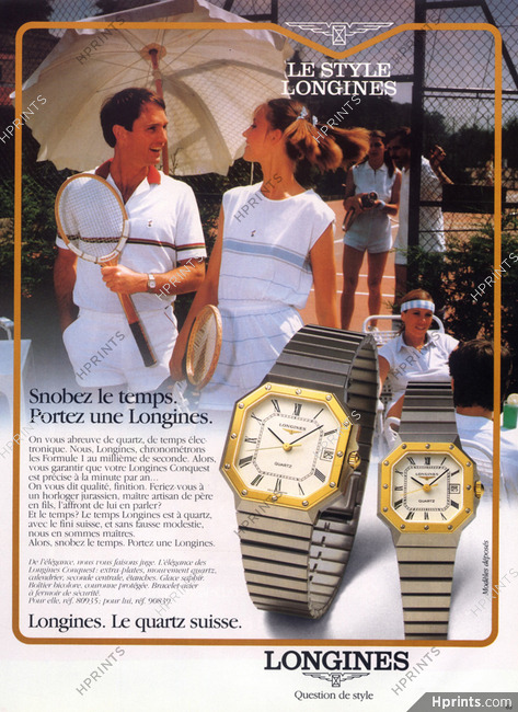 Longines (Watches) 1983 Quartz Tennis