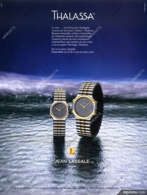 Lassale (Watches) 1988 Thalassa