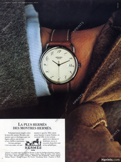 Hermès (Watches) 1980 Model Arceau for Man